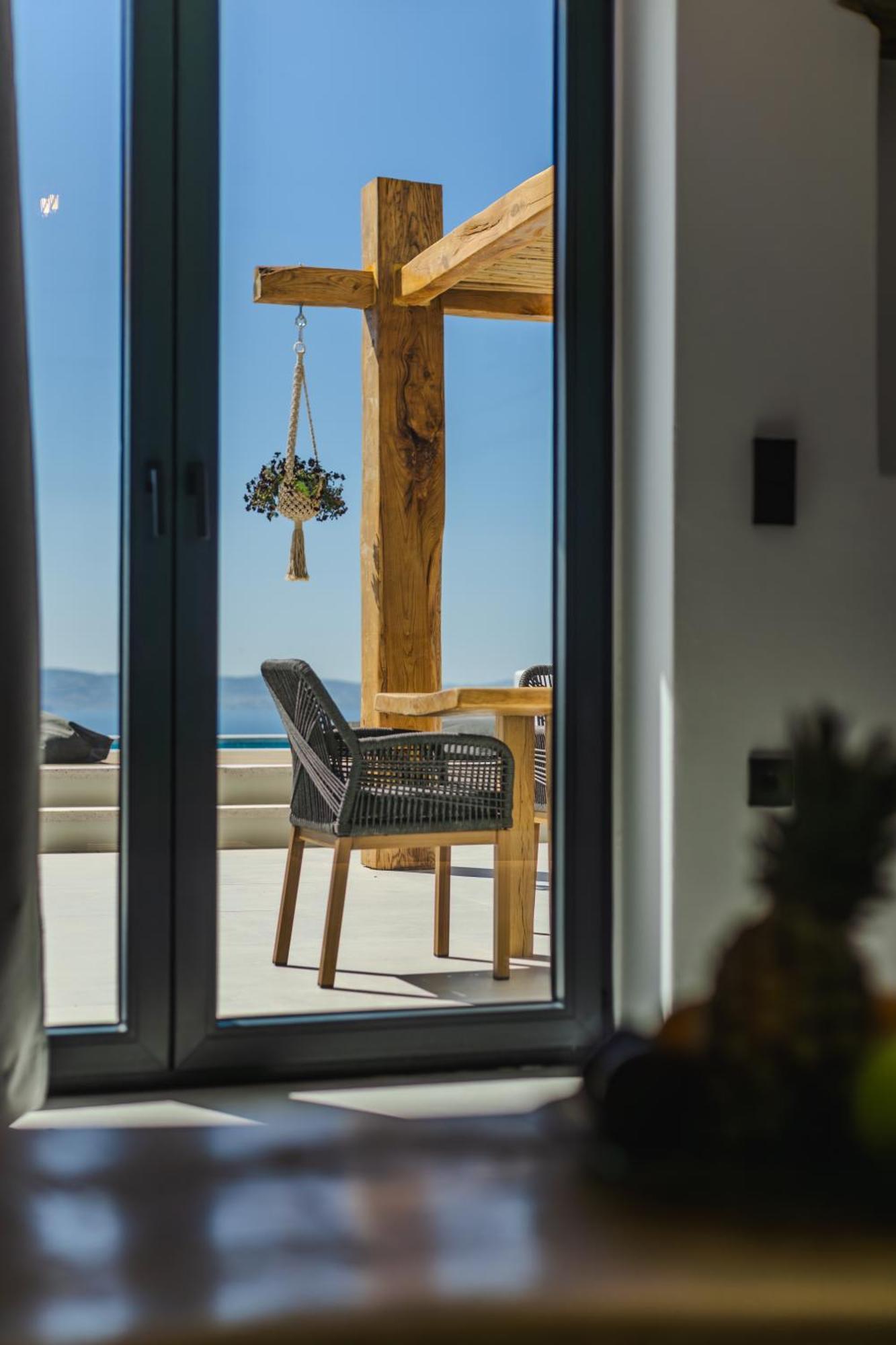 La Grande Vue-Private Hilltop Villas With Private Pools Vívlos 외부 사진
